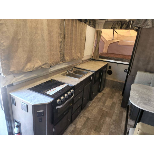 (Caravan) Used 2020 Forest River Pop Up Camper RV ROCKWOOD HIGH WALL HW296