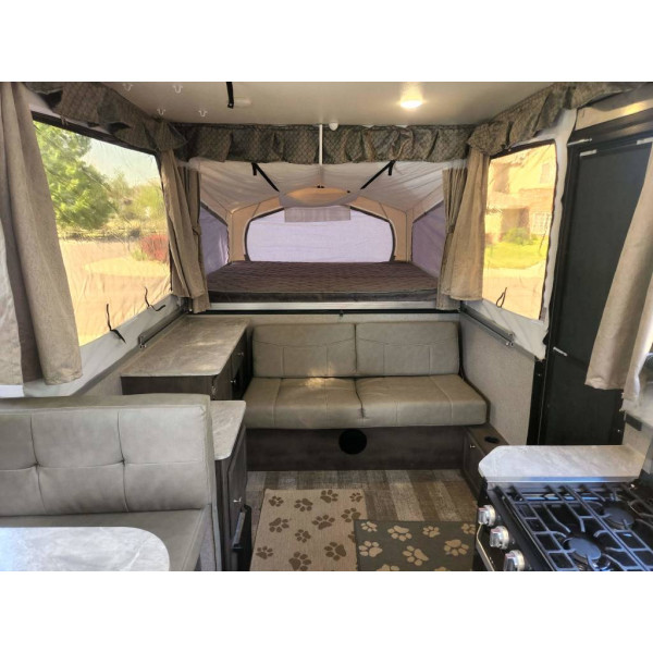 (Caravan) Used 2020 Forest River Pop Up Camper RV ROCKWOOD HIGH WALL HW296